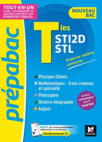 Terminales STID-STL - Toutes les matières du tronc commun