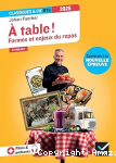 A table ! Formes et enjeux du repas BTS 2025