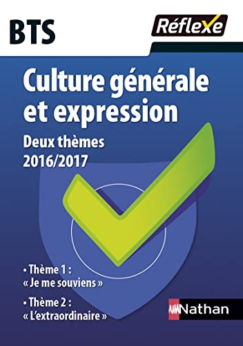 BTS Français Culture générale 2016-2017