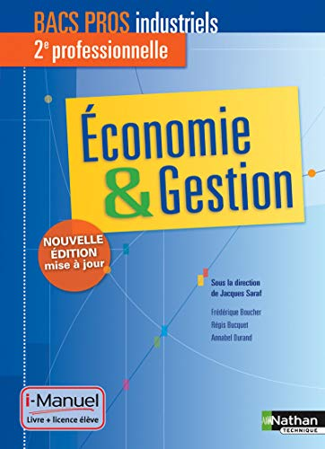 Economie Gestion - 2de pro industrielle