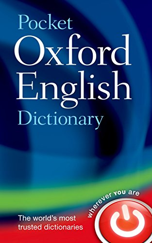 Pocket Oxford English Dictionnary