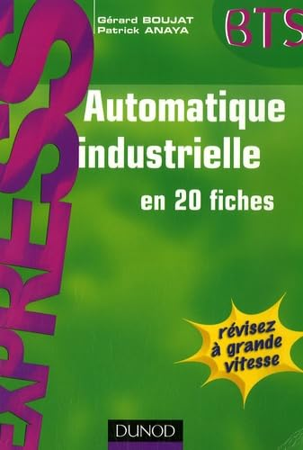 Automatique industrielle BTS en 20 fiches