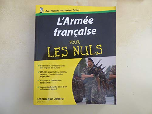 L'armée française pour les nuls