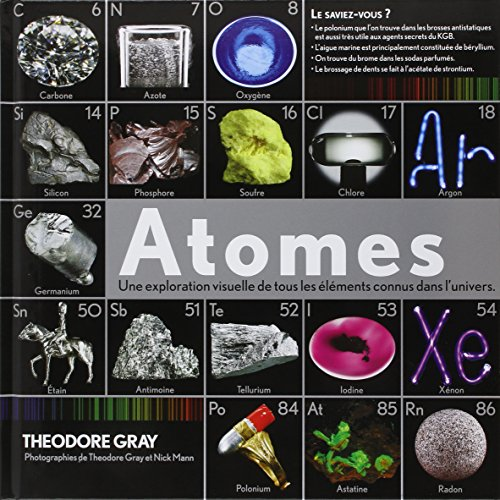 Atomes: une exploration visuelle de tous les éléments connus dans l'univers